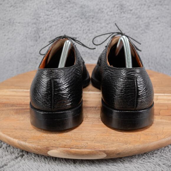 Vtg Men's Footjoy Classics Genuine Sharkskin Split Toe Oxford Size 10.5 A/C - Picture 7 of 11